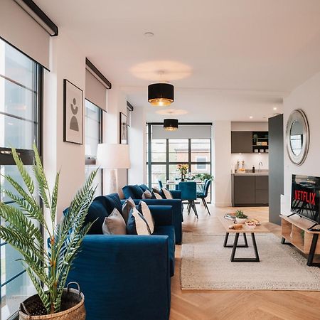 Luxury City & Canal View Stylish Pad, Family, Contractors, Fast Wifi Birmingham Exterior photo